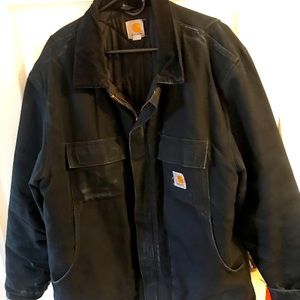 CARHARTT DARK BLUE JACKET LARGE